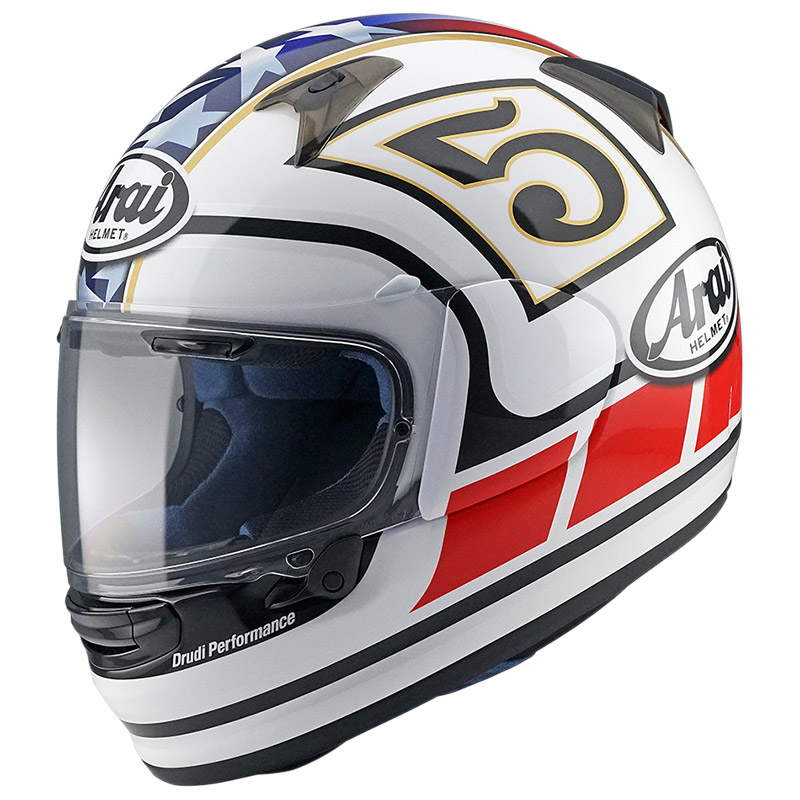 Casco Arai Profile V Edwards Legend Bianco | MotoStorm