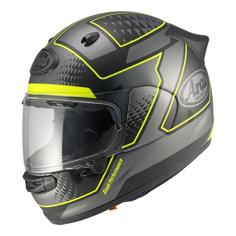 Casque Arai Quantic Giu jaune