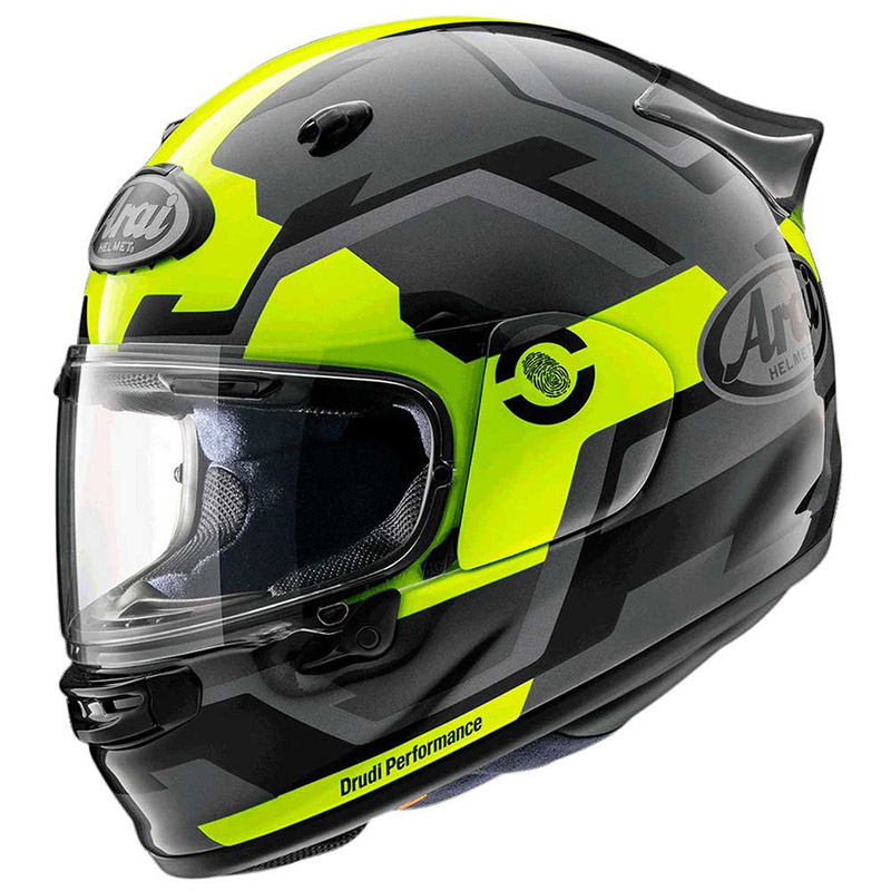 Casco Arai Quantic Face giallo fluo