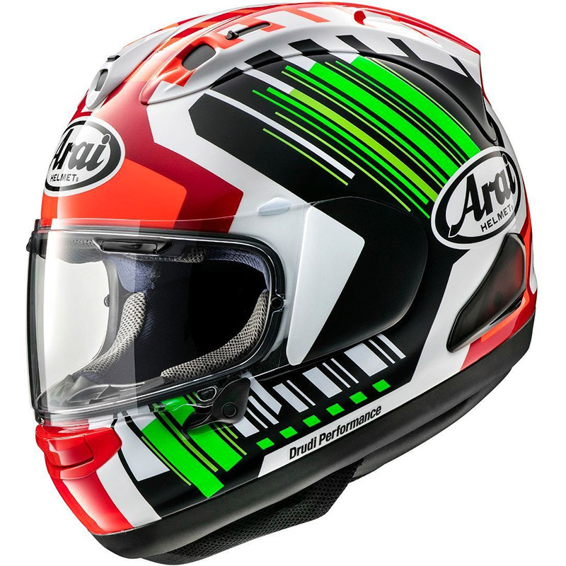 Arai Rx-7v Replica Rea Green | MotoStorm