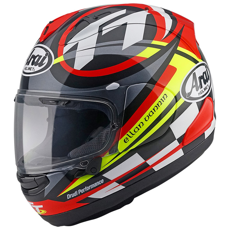 Casque Arai RX-7V Evo Isle Of Man 2023 Casques Integraux AR2996T23