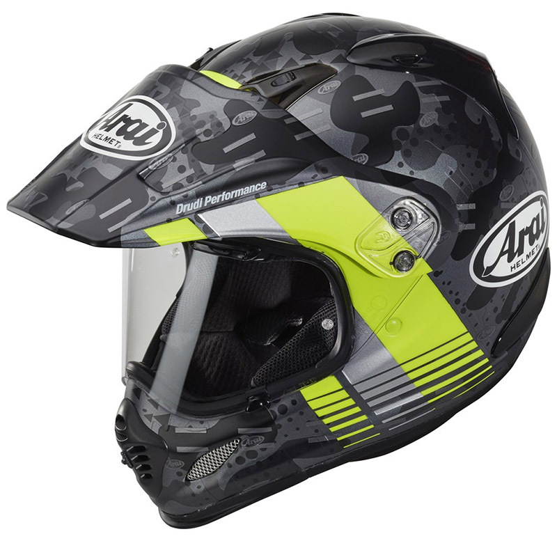 Casco Arai Tour-X 4 Cover giallo opaco