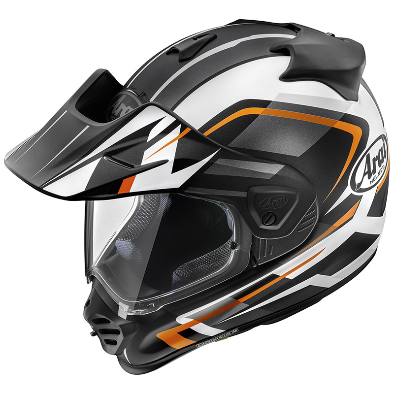 Casco Arai Tour-X 5 Discovery arancio opaco