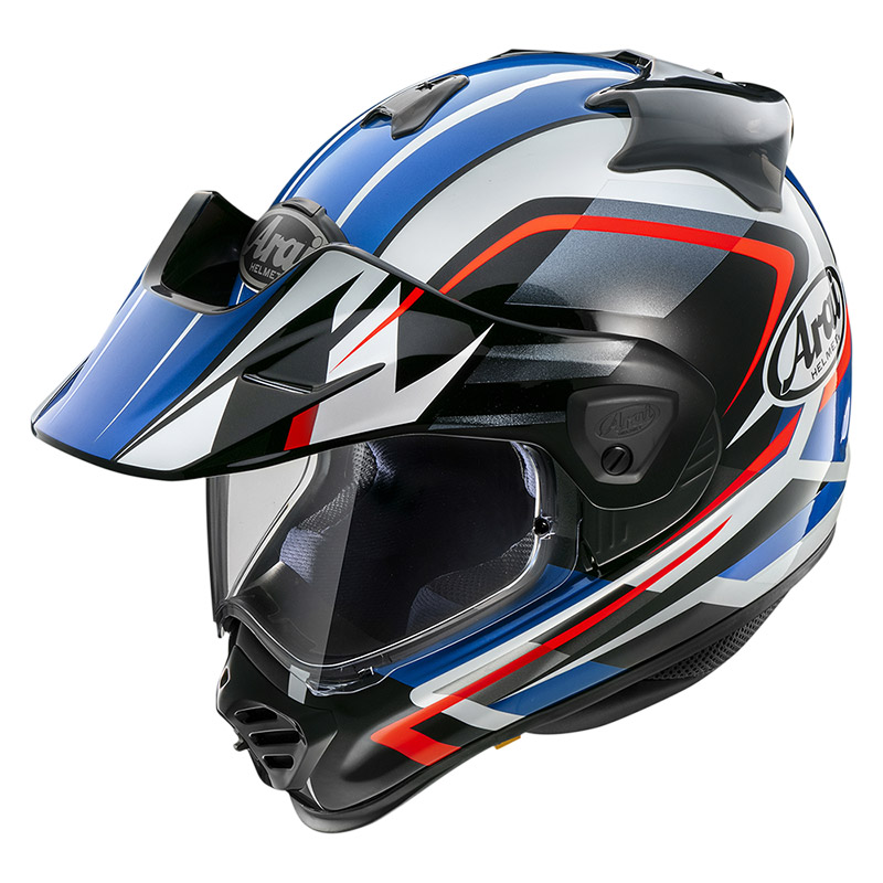 Casco Arai Tour-X 5 Discovery blu lucido