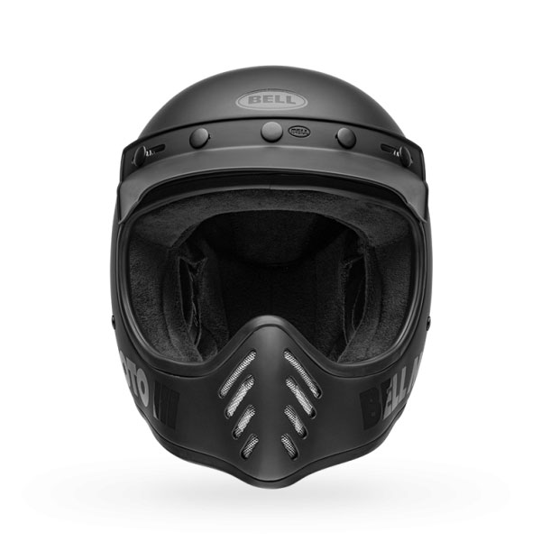 ベルモト3クラシックブラックアウトヘルメットマットブラック