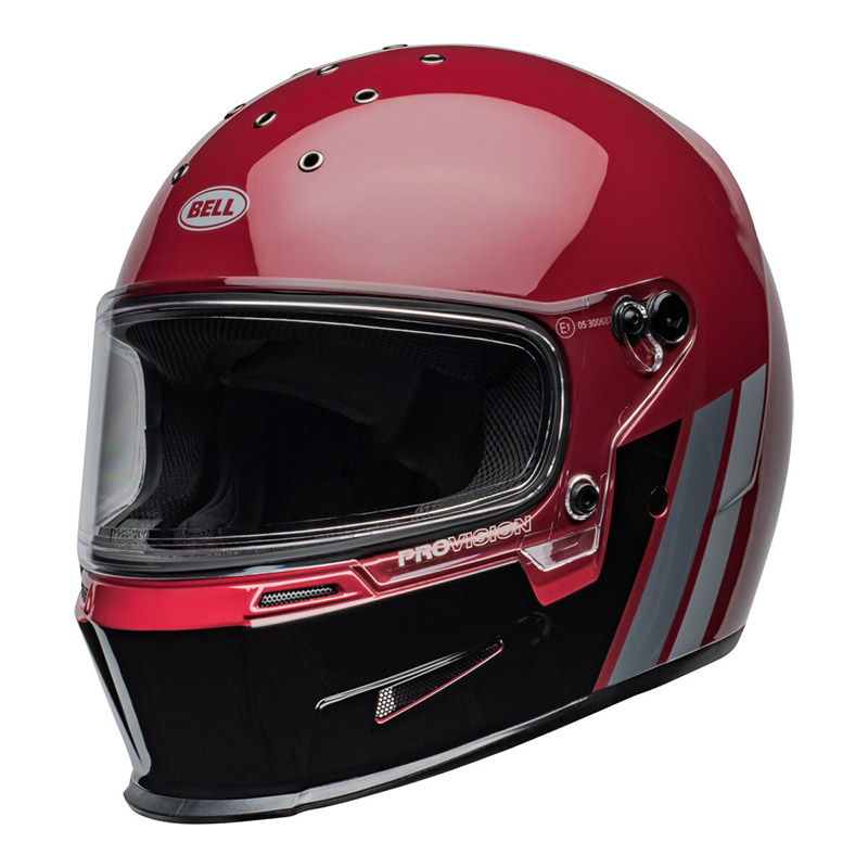 ベル エリミネーター ECE6 Gt ブリック ヘルメット レッド ブラック