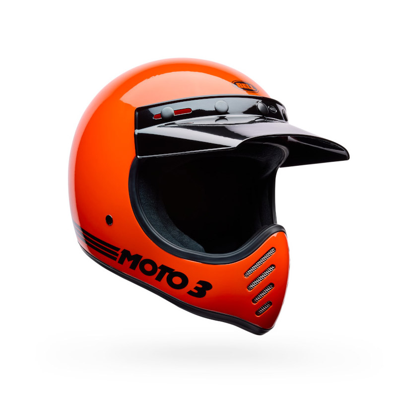 ベル モト-3 ECE6 クラシック ヘルメット オレンジ