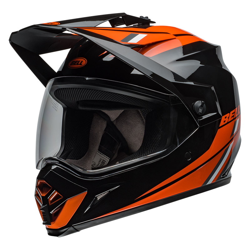 Casco Bell Mx-9 Adv Mips Alpine nero arancio