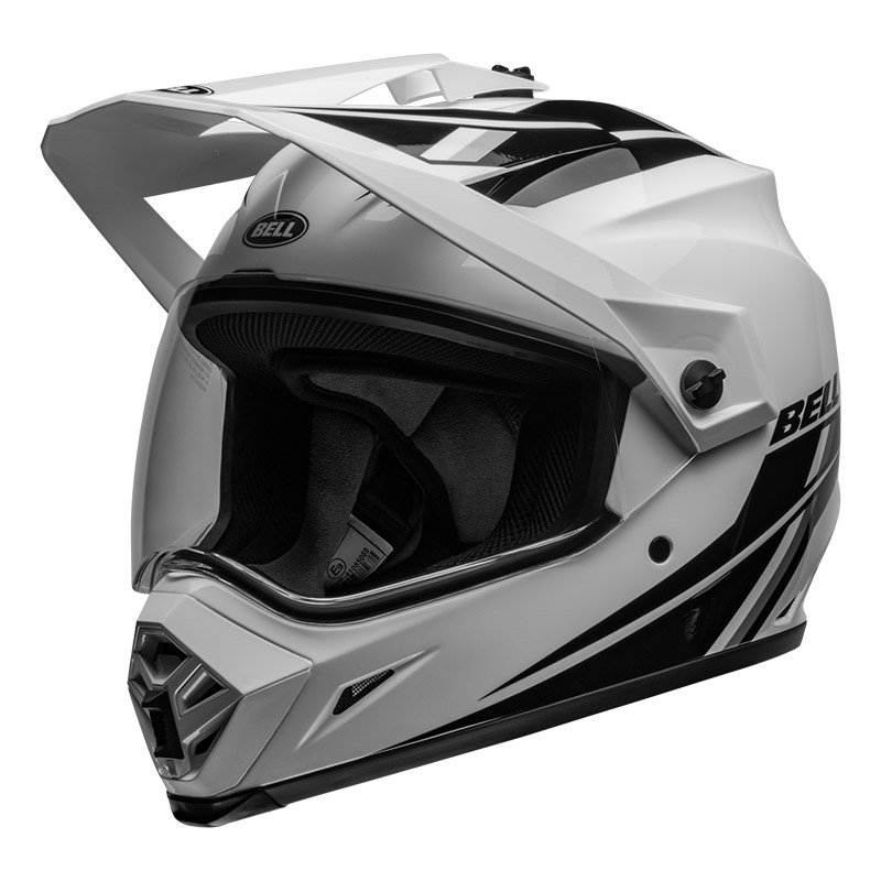 Casco Bell Mx-9 Adv Mips Alpine bianco nero