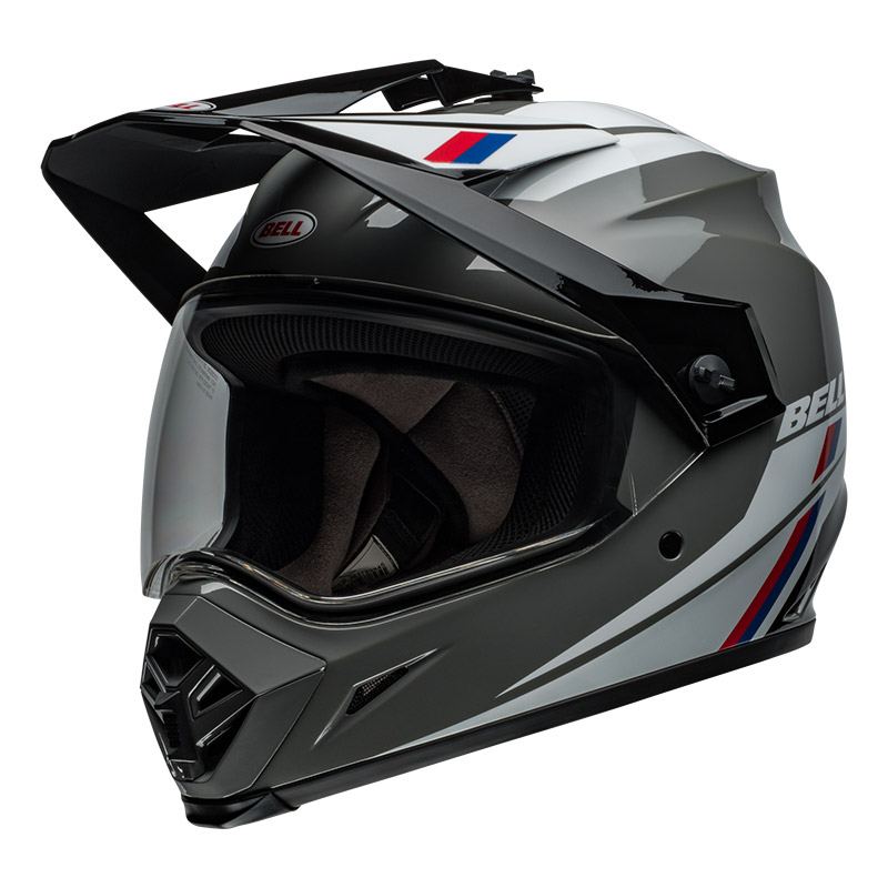 Casco Bell Mx-9 Adv Mips Alpine nardo nero