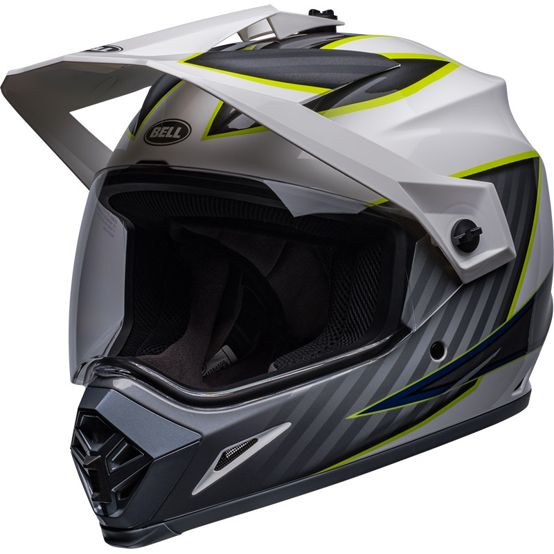 Casco Bell MX-9 ADV Mips Dalton bianco giallo