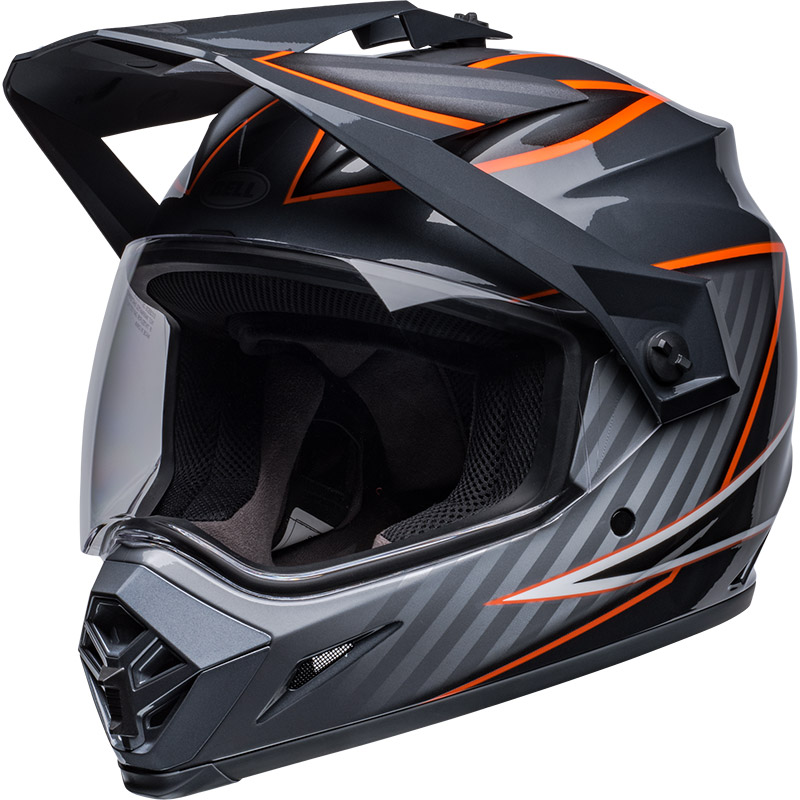 Casco Bell MX-9 ADV Mips Dalton nero arancio