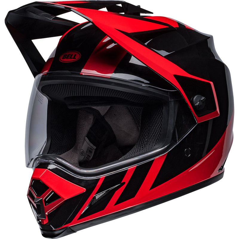 Casco Bell MX-9 ADV Mips Dash nero rosso