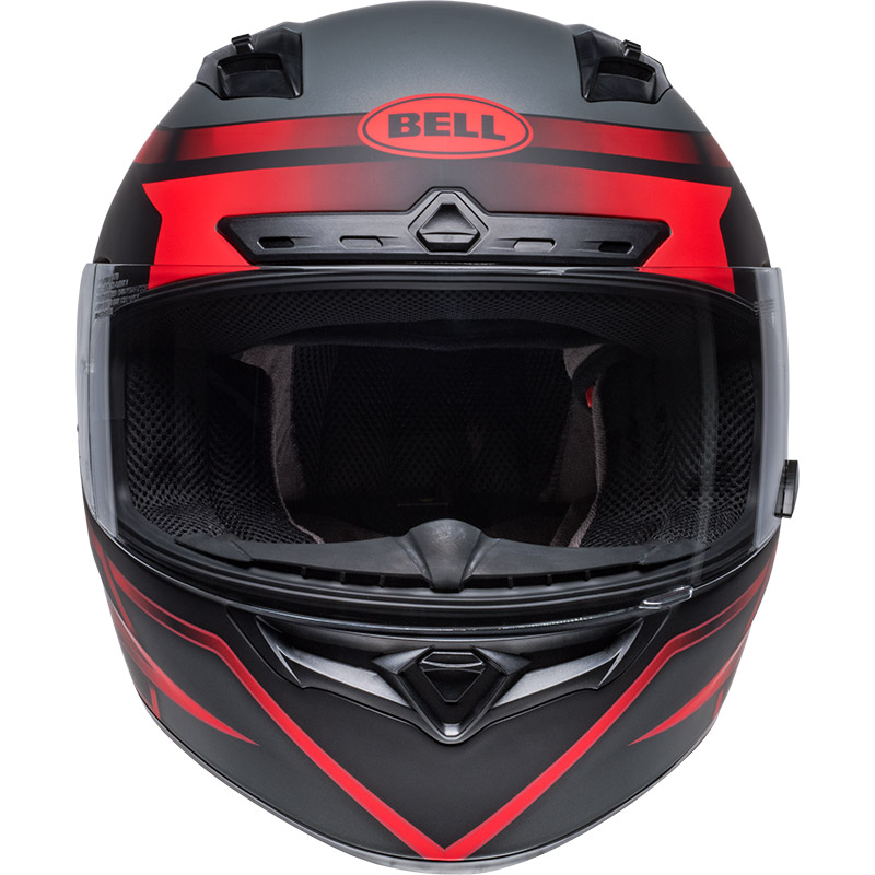 Bell Qualifier Dlx Mips Raiser Helmet Black Crimson BE 713724 3 4