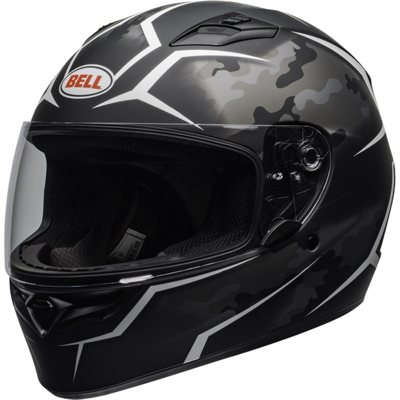 Casco Bell Qualifier Stealth camo nero bianco