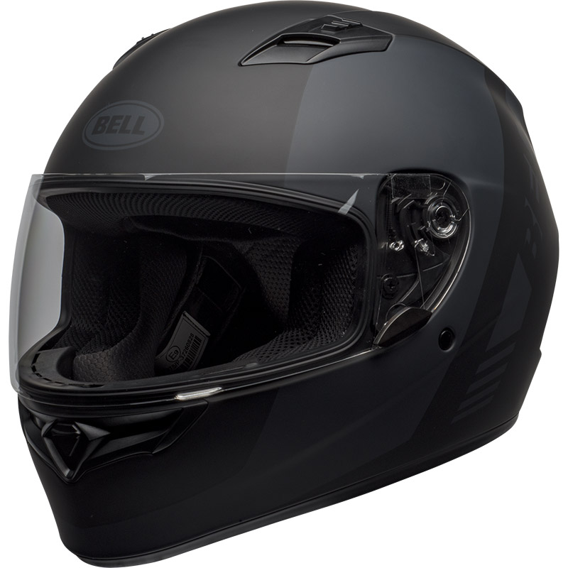 ベル予選ターンパイクヘルメットブラックマットグレー フルフェイス