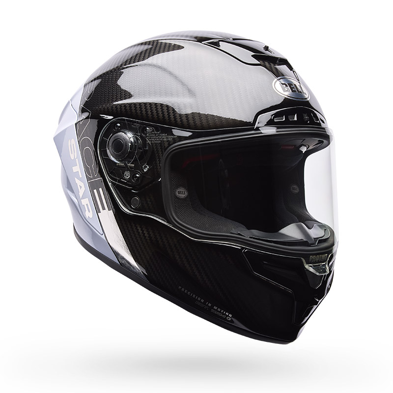 Casco Bell Race Star DLX Flex ECE6 Strike plata