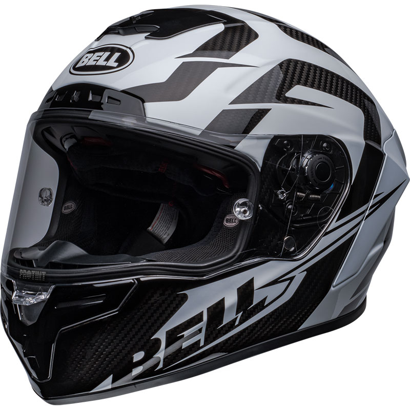 Bell Race Star DLX Flex Labyrinth bianco nero