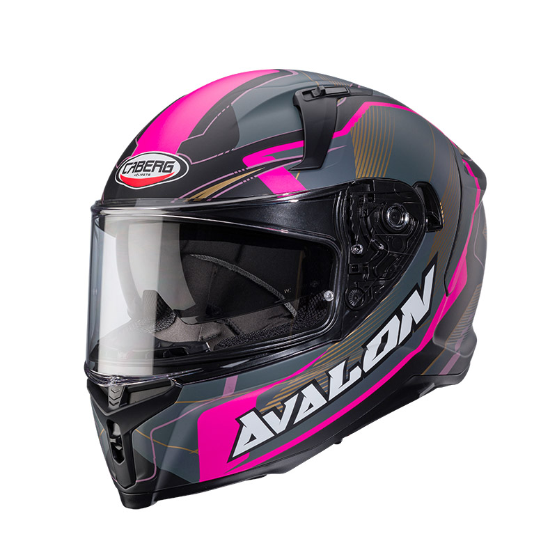 Caberg Avalon X Optic Helmet Fuchsia