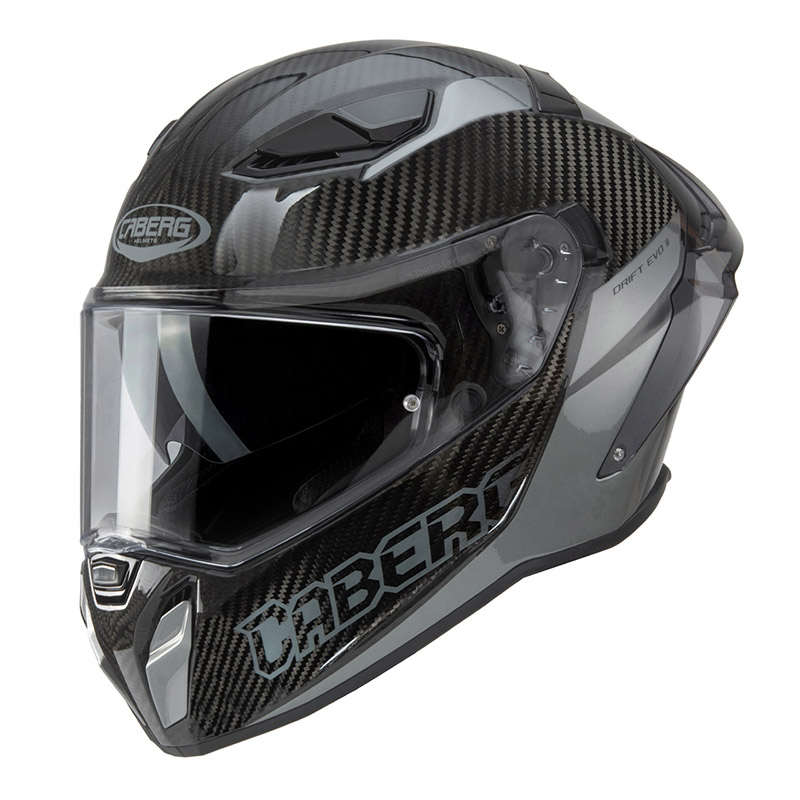 Casco Caberg Drift Evo 2 Carbon Nova grigio