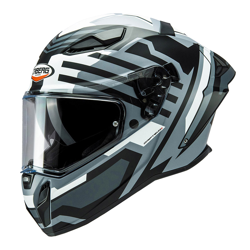 Casco Caberg Drift Evo 2 Horizon nero bianco opaco