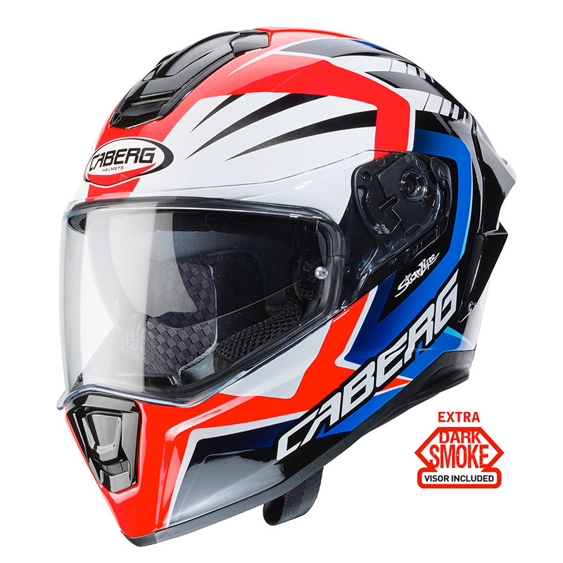 Casco Caberg Drift Evo MR55 bianco rosso blu