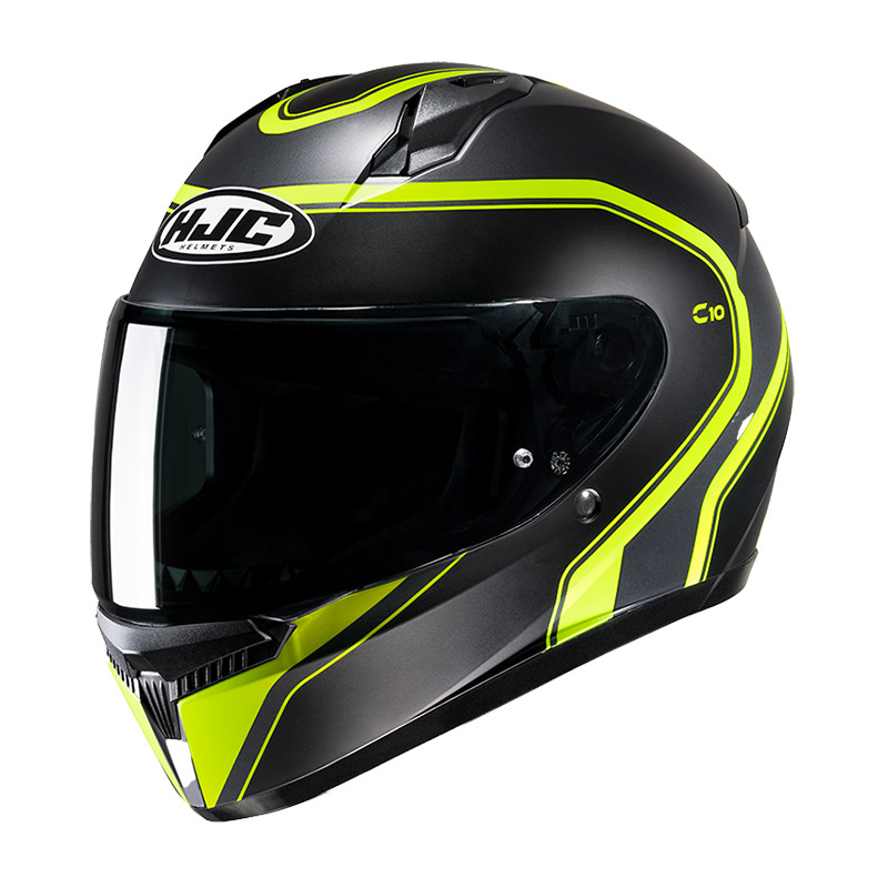 Casco HJC C10 Elie giallo nero