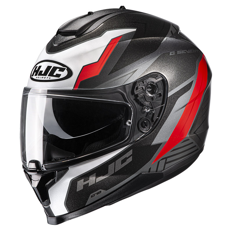 Casco HJC C70 Silon nero rosso