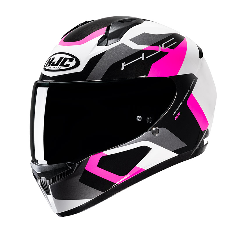 Casco HJC C10 Tins rosa grigio