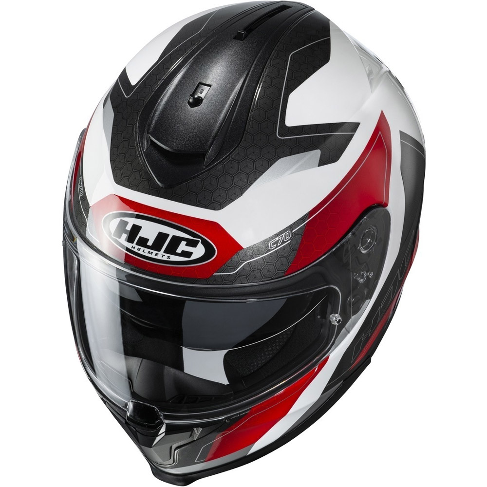 Hjc C70 Canex Helmet White Red HJC 