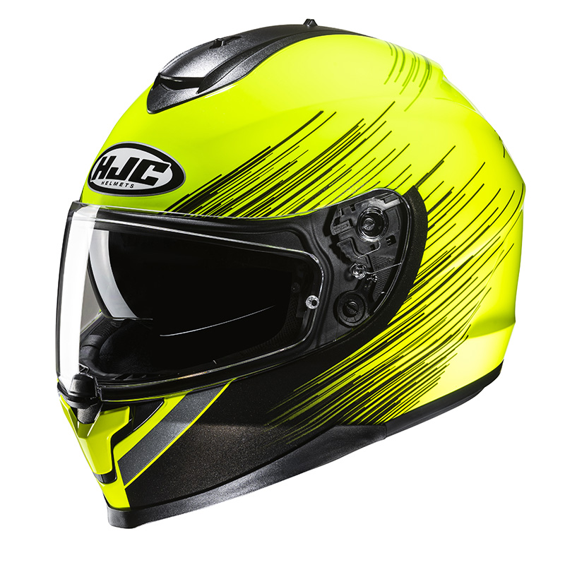 Casco Hjc C70N Sway giallo