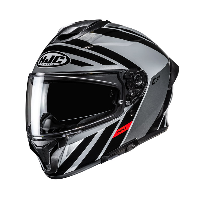 Casco Hjc C71 Faber gris