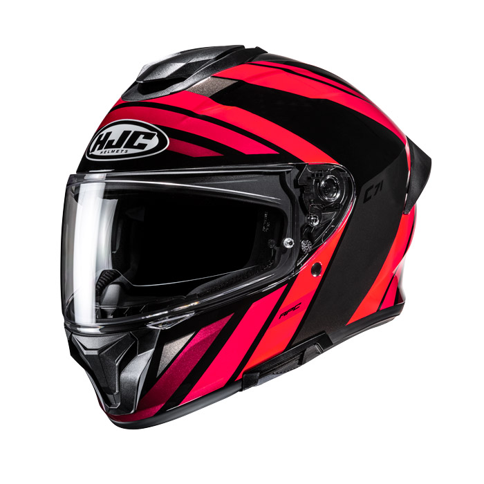Casco Hjc C71 Faber rojo