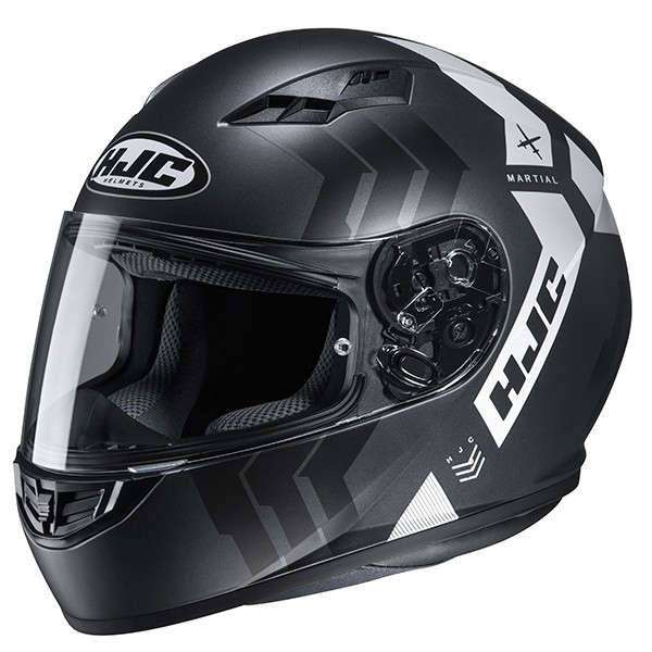 Hjc Cs-15 Martial Helmet Black HJC-103075-MC5SF Full Face Helmets  MotoStorm