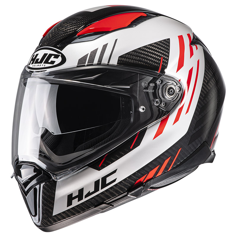 Casco HJC F70 Carbon Kesta rosso