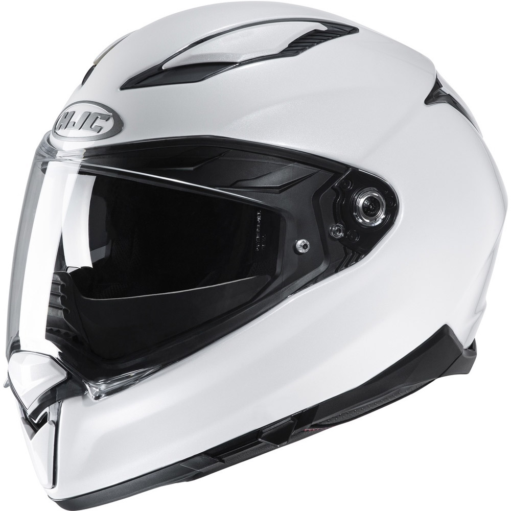 Hjc F70 Métal Helmet White HJC-152629-PW Full Face Helmets | MotoStorm