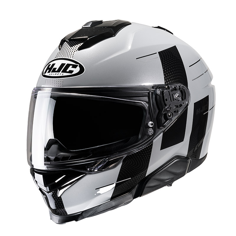 Casco HJC i71 Peka grigio nero