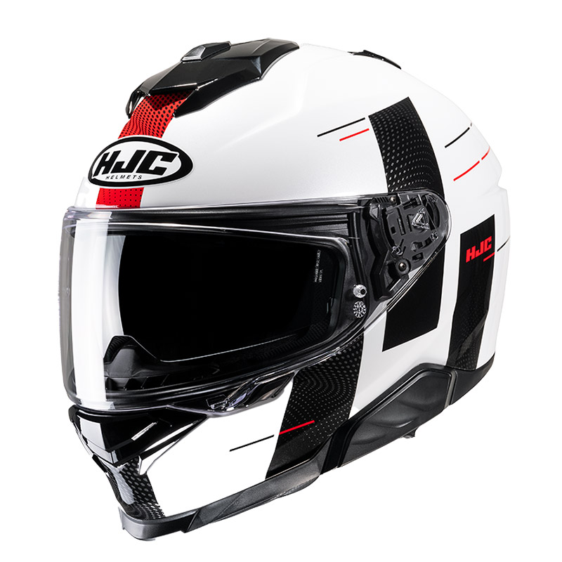 Casco HJC i71 Peka rosso nero