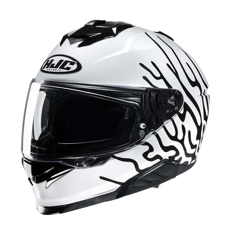 Casco HJC i71 Celos bianco giallo