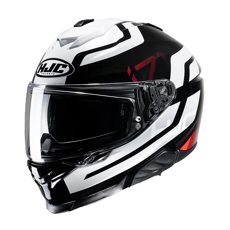 Casco HJC i71 Enta rosso nero