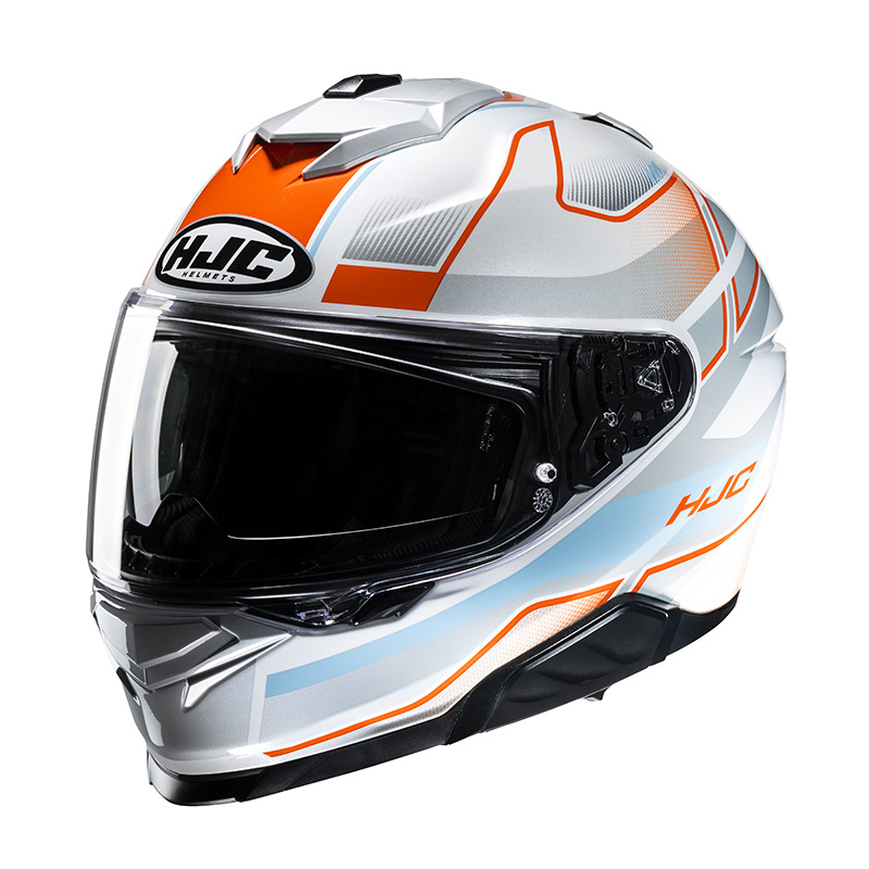 Casco HJC i71 Lorix arancio