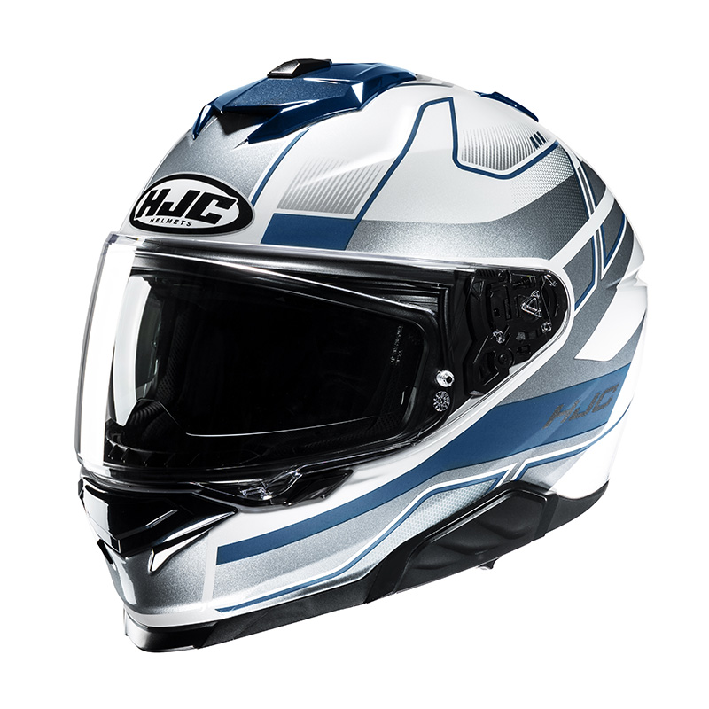 Casco HJC i71 Lorix blu