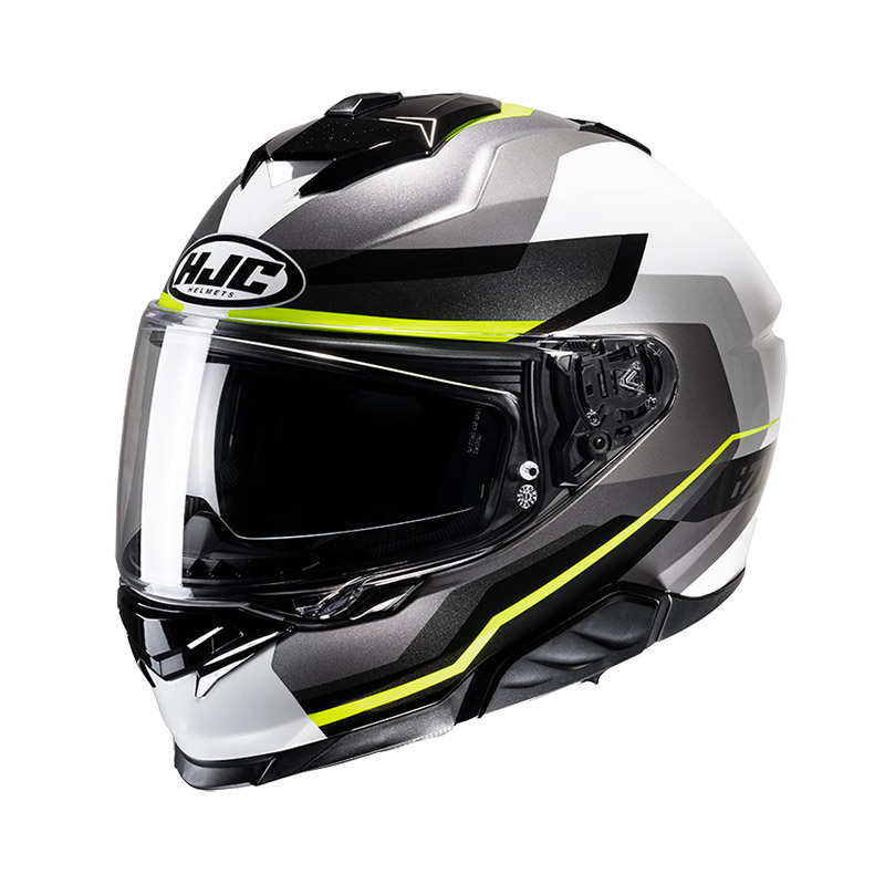 Casco HJC i71 Nior giallo grigio