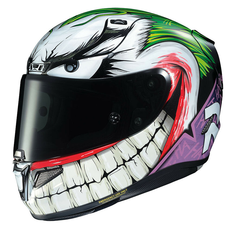 Hjc Rpha 11 Joker Dc Comics Helmet HJC-131648-MC48 Full Face Helmets