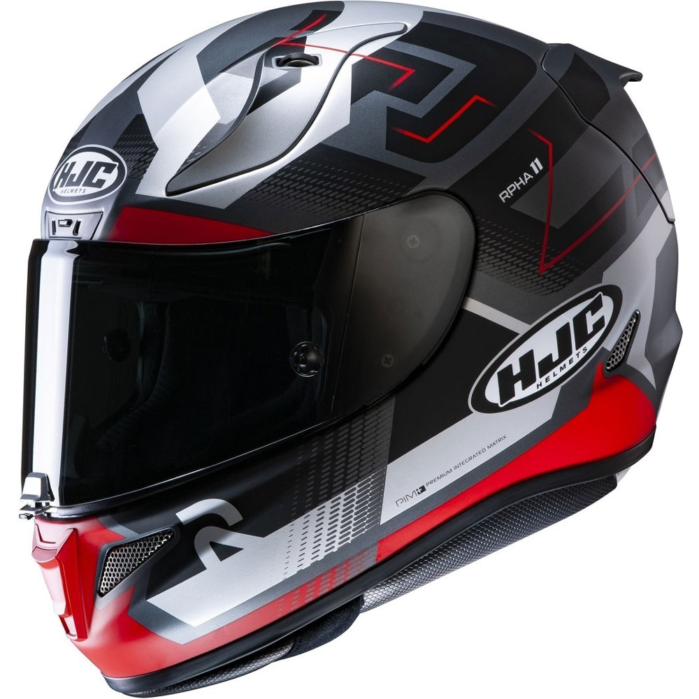 Casco Hjc Rpha 11 Nectus Grigio Rosso | MotoStorm