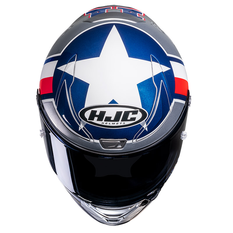 Casco HJC Rpha 1 Ben Spies Silverstar Cascos Integrales | MotoStorm