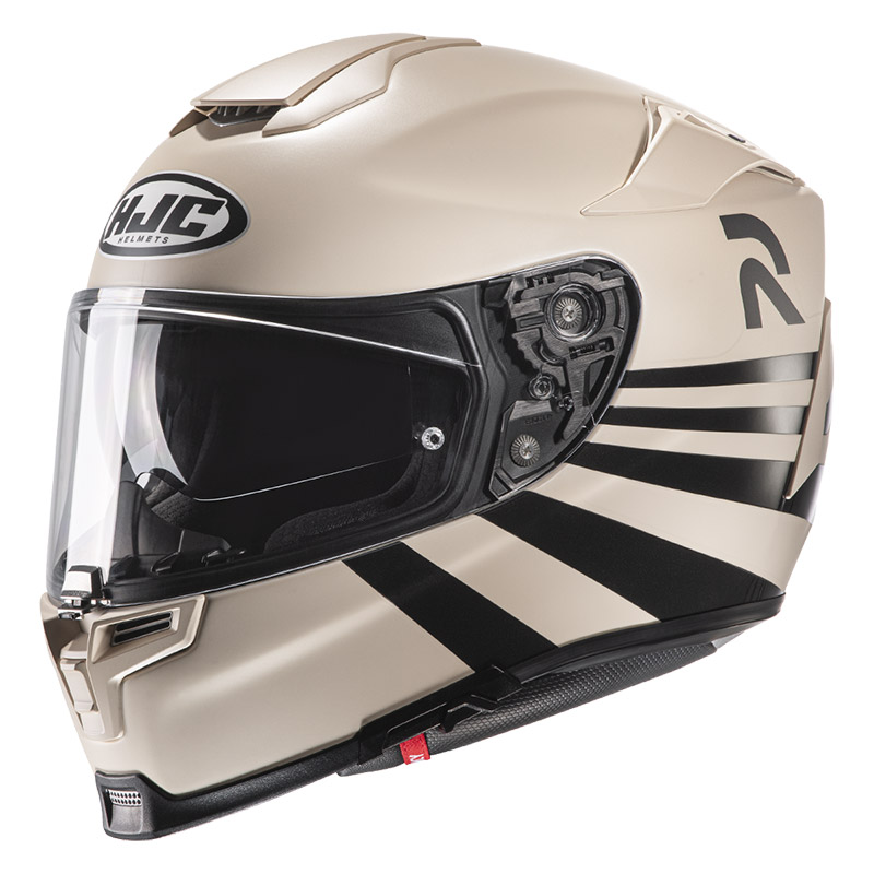 Hjc Rpha 70 Stipe Helmet Sand HJC-145779-MC9SF Full Face Helmets | MotoStorm