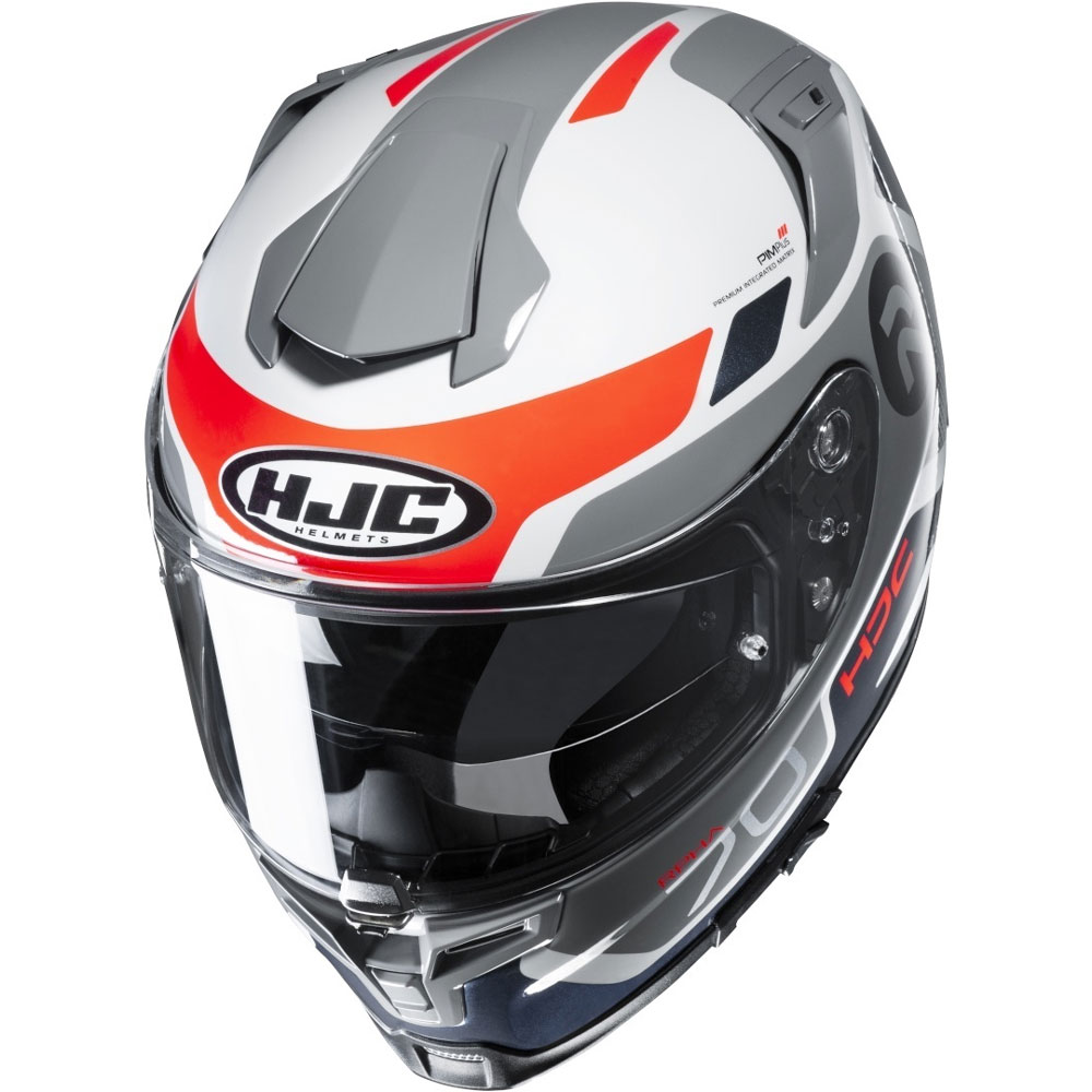 Hjc Rpha 70 Shuky Helmet Grey Blue Red HJC-145276-MC6H Full Face ...