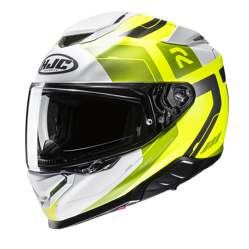 Casco HJC Rpha 71 Cozad giallo