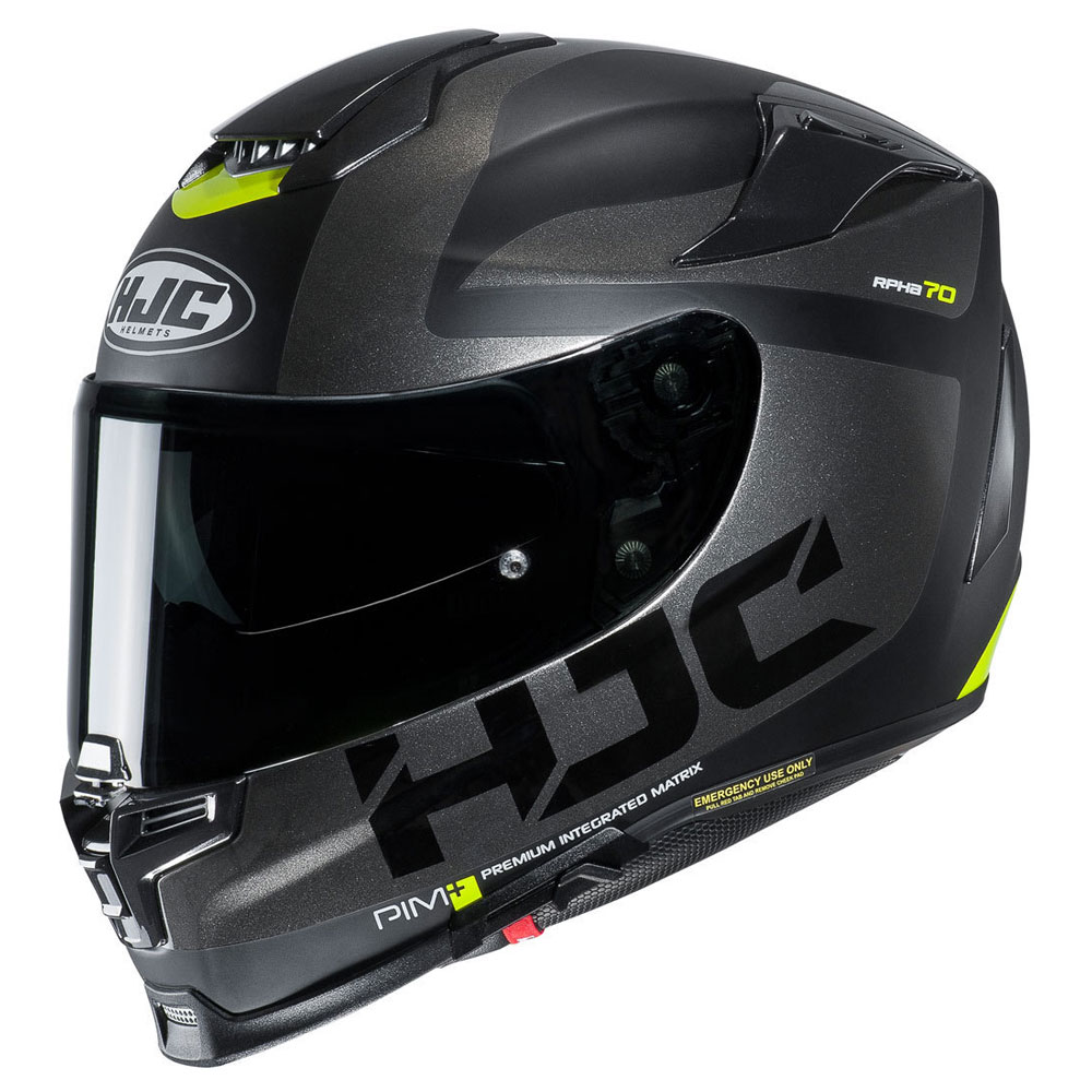 Full Face Helmet Hjc Rpha 70 Balius Black HJC144575MC5SF Full Face